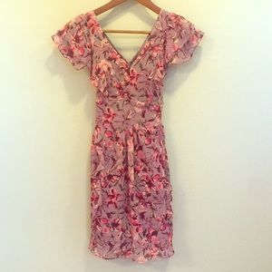 Express floral dress.  Size 4.